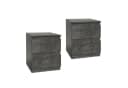 HTI-Living Nachtkommode 2er Set Beton Modern Bild 1