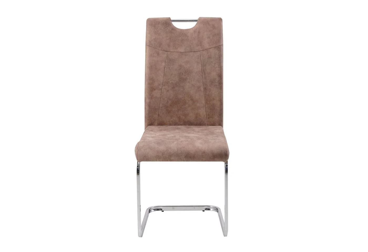 HTI-Living Freischwinger Schwingstuhl KellyC Braun