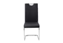 HTI-Living Esszimmerstuhl Kelly C Schwarz Kunstleder Set 4-tlg. Bild 1