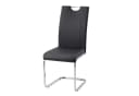 HTI-Living Esszimmerstuhl Kelly C Schwarz Kunstleder Set 4-tlg. Bild 2