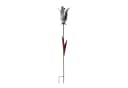 HTI-Living Gartenfigur Blumenstecker Celia Metall Rostoptik Tulpenstil Bild 3