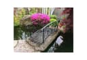 HTI-Living Zierbrücke Gartenbrücke Metall Schwarz Bild 1