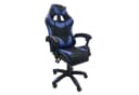 HTI-Living Bürostuhl Krit Eco Schwarz-Blau Kunstleder Bild 2