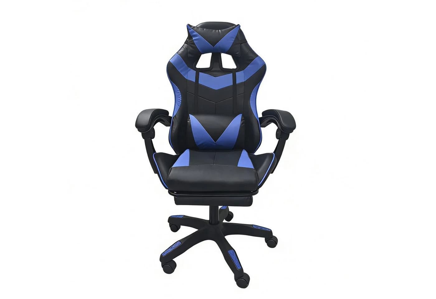 HTI-Living Bürostuhl Krit Eco Schwarz-Blau Kunstleder - Bild 3