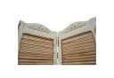 HTI-Living Paravent 3-teilig Shabby Chic Weiß/Natur Bild 4