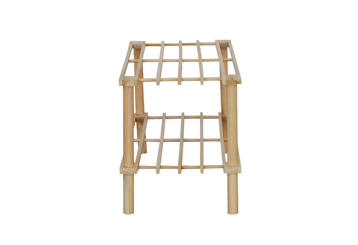 HTI-Living Schuhregal Bambus 2 Ebenen - Bild 4