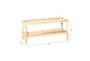 HTI-Living Schuhregal Bambus 2 Ebenen Bild 5