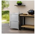 HTI-Living Outdoor-Küchenspüle mit Unterschrank Silber Bild 2