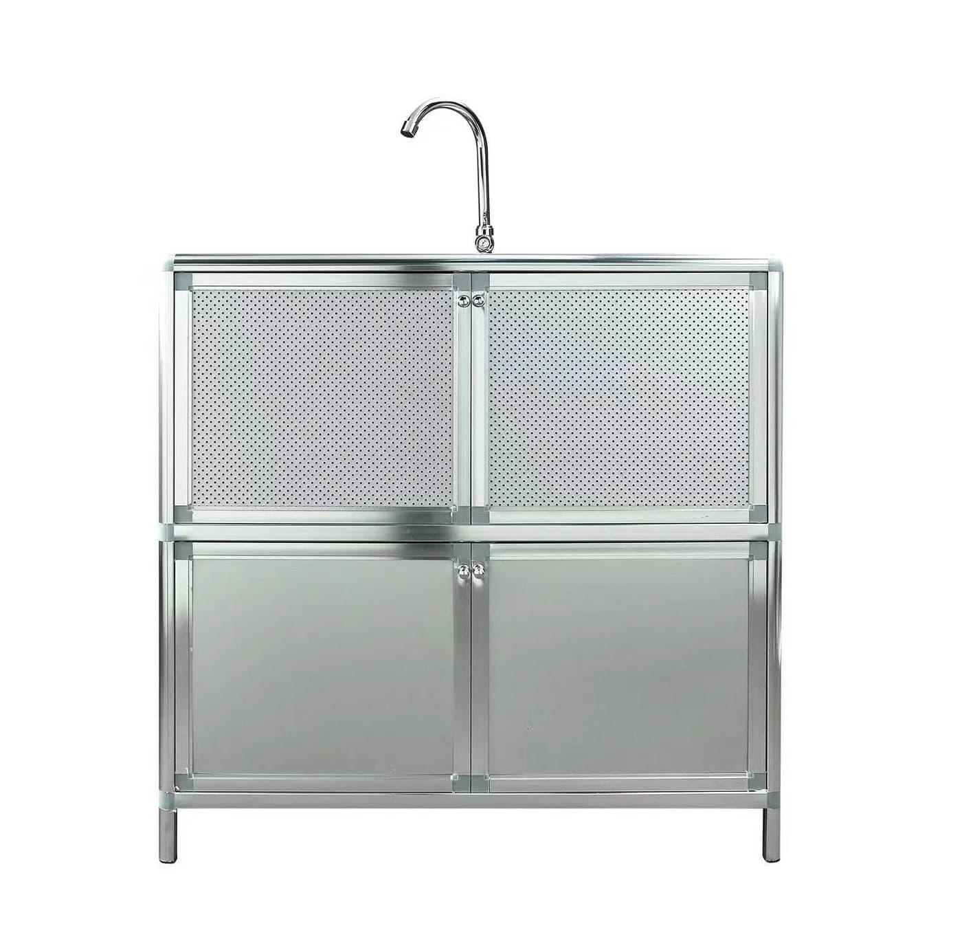 HTI-Living Küchenspüle mit Abtropffläche und Unterschrank 83x43 cm - Bild 4