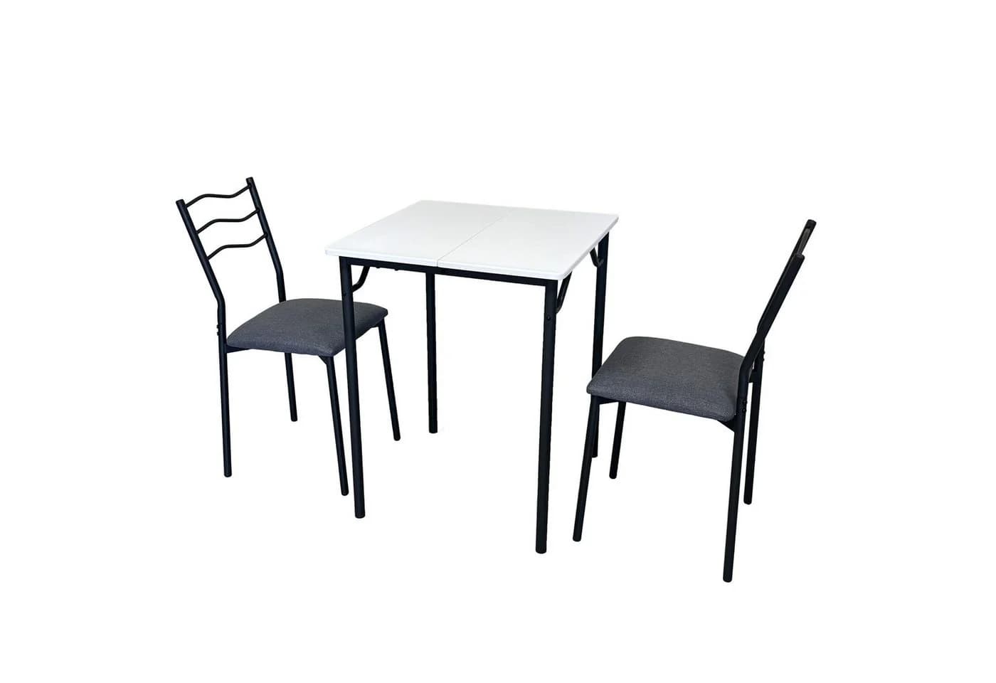 HTI-Living Küchentisch Tischgruppe Thora 3-teilig Set - Bild 2