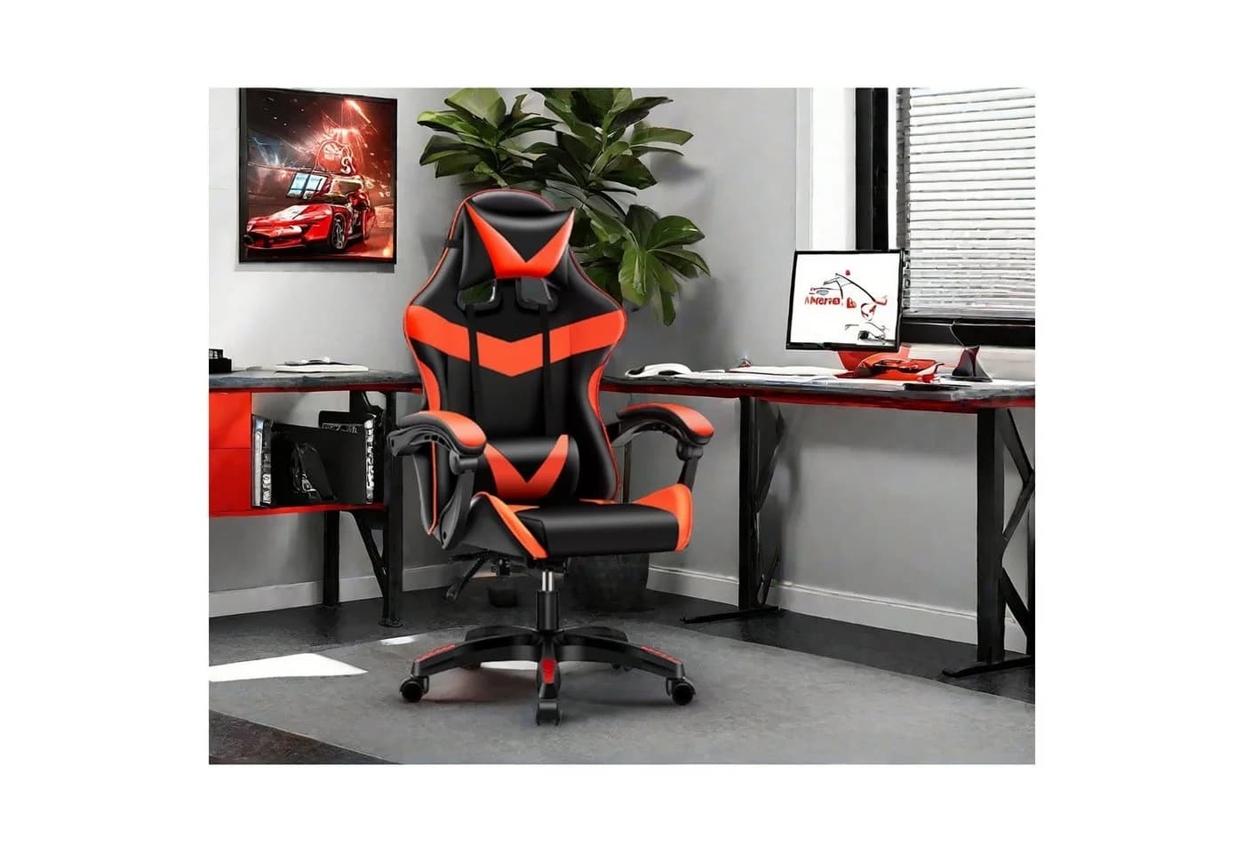HTI-Living Gaming Stuhl Drehstuhl Bürostuhl