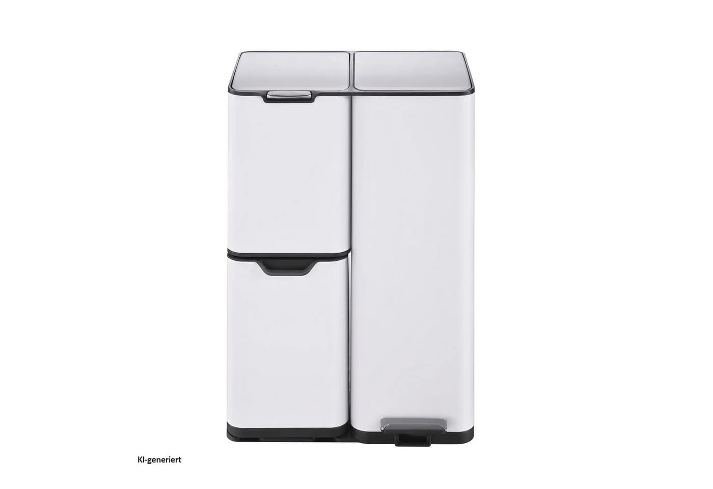 HTI-Living Mülltrennsystem Jannik Weiß 60 Liter - Bild 2