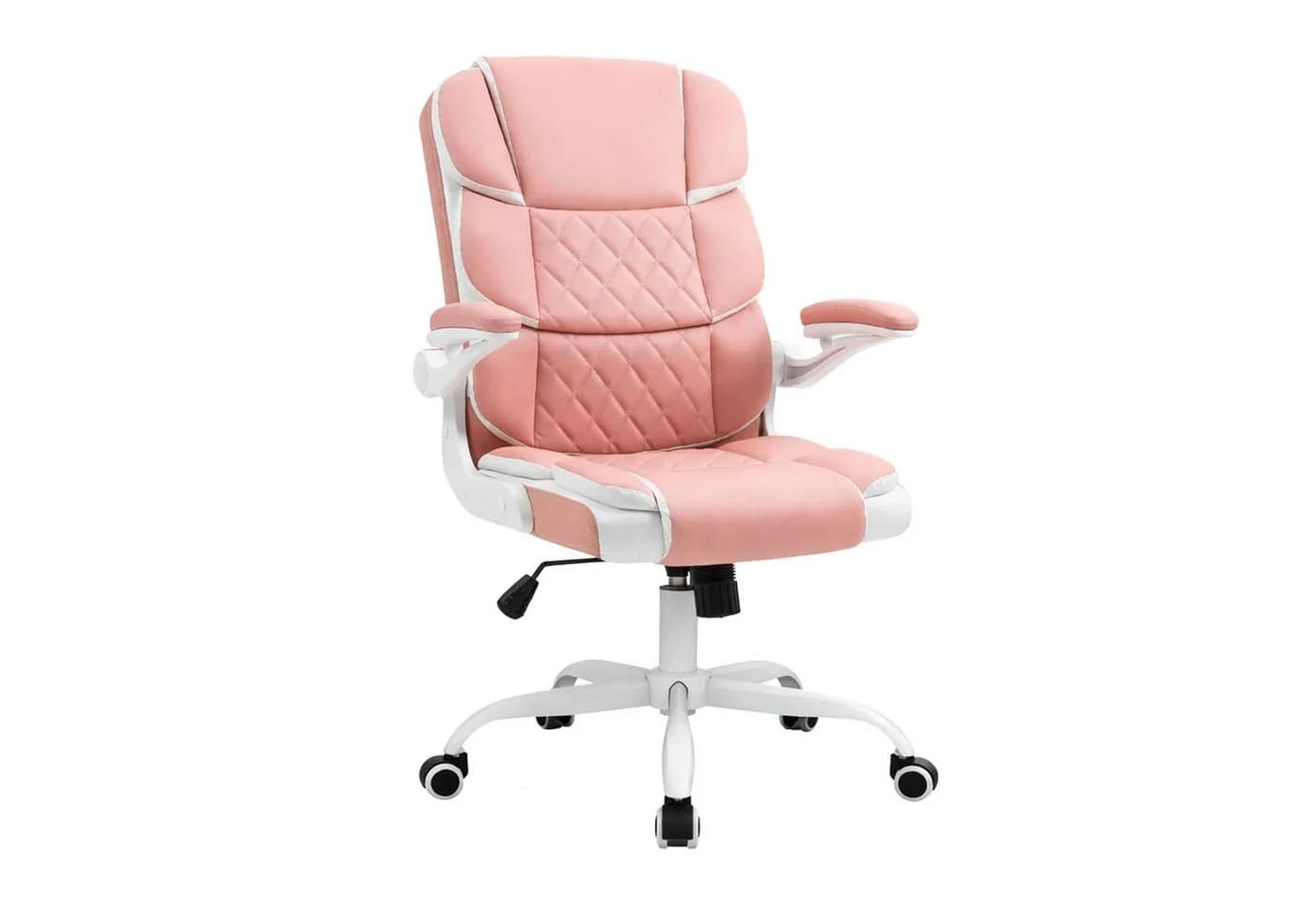 HTI-Living Bürostuhl Jasper Rosa Kunstleder mit Wippfunktion - Bild 2