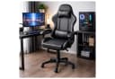 HTI-Living Gaming-Stuhl Schwarz Kunstleder Ergonomisch Bild 2