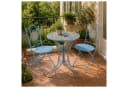 HTI-Living Bistro-Set 3-tlg. Metall Blau Motiv Tunis Bild 2