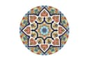 HTI-Living Bistro-Set 3-tlg. Metall Blau Motiv Tunis Bild 3