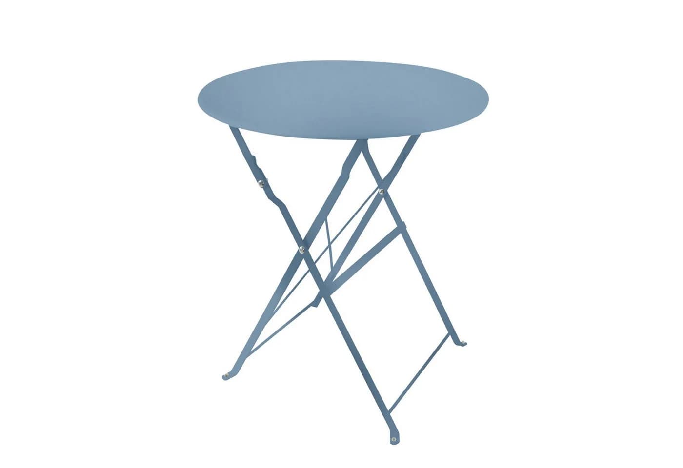 HTI-Living Bistro Set 3-tlg. Metall Blau Klappbar - Bild 5