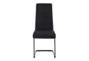HTI-Living Esszimmerstuhl Schwingstuhl SallyP Schwarz Cordstoff Bild 3