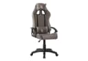 HTI-Living Gaming-Stuhl Roya Grau Ergonomisch mit Lordosenstütze Bild 2