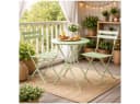 HTI-Living Gartenstuhl 2er-Set Basil Metall Grün Klappbar Bild 1