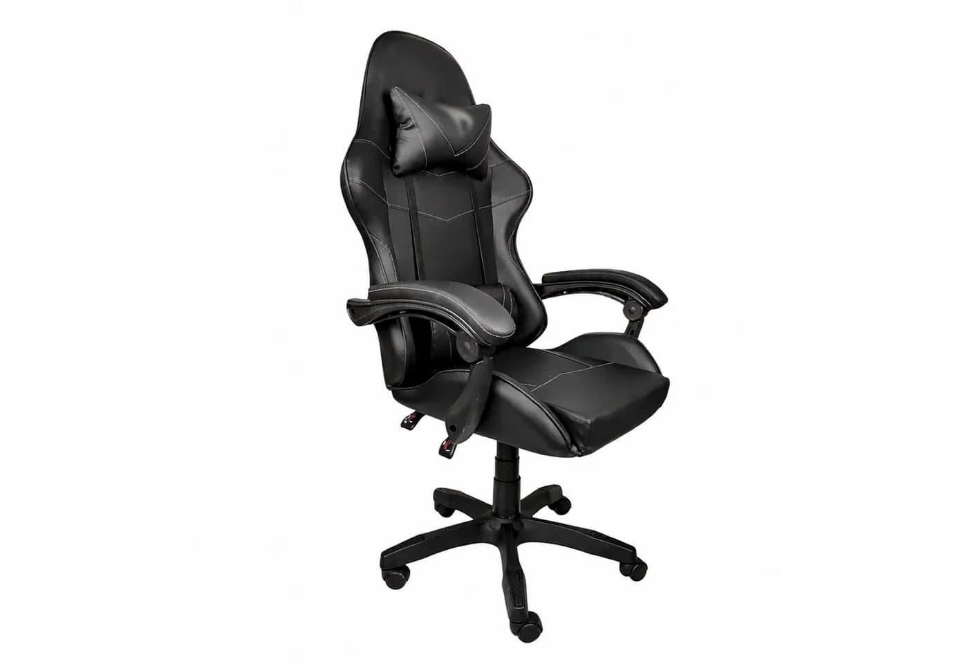 HTI-Living Schreibtischstuhl Schwarz Kunstleder Ergonomisch - Bild 3