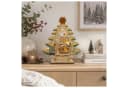 HTI-Living Schwibbogen LED Weihnachtsbaum mit Winterdorf Bild 3