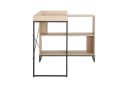 HTI-Living Eckschreibtisch mit Regal Cedrik Schwarz Bild 4
