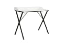 HTI-Living Schreibtisch Cedrik Weiß-Schwarz Modern Industrial Bild 1