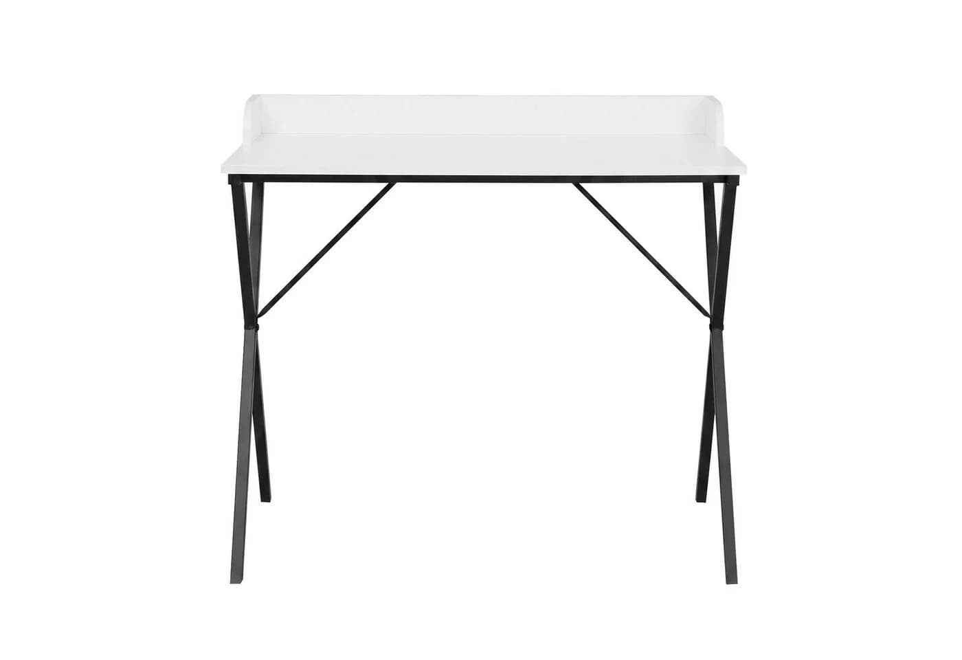 HTI-Living Schreibtisch Cedrik Weiß-Schwarz Modern Industrial - Bild 3