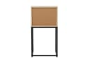 HTI-Living Konsolentisch Cedrik 40 cm mit Tür Schwarz Bild 4