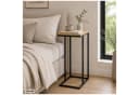 HTI-Living Beistelltisch C-Form Schwarz Artisaneiche Bild 2