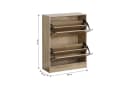 HTI-Living Schuhschrank Schuhkipper Sonoma mit 2 Klappfächern Bild 1