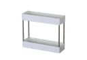 HTI-Living Küchenregal Standregal Weiß 2 Ablagen Modern Bild 4