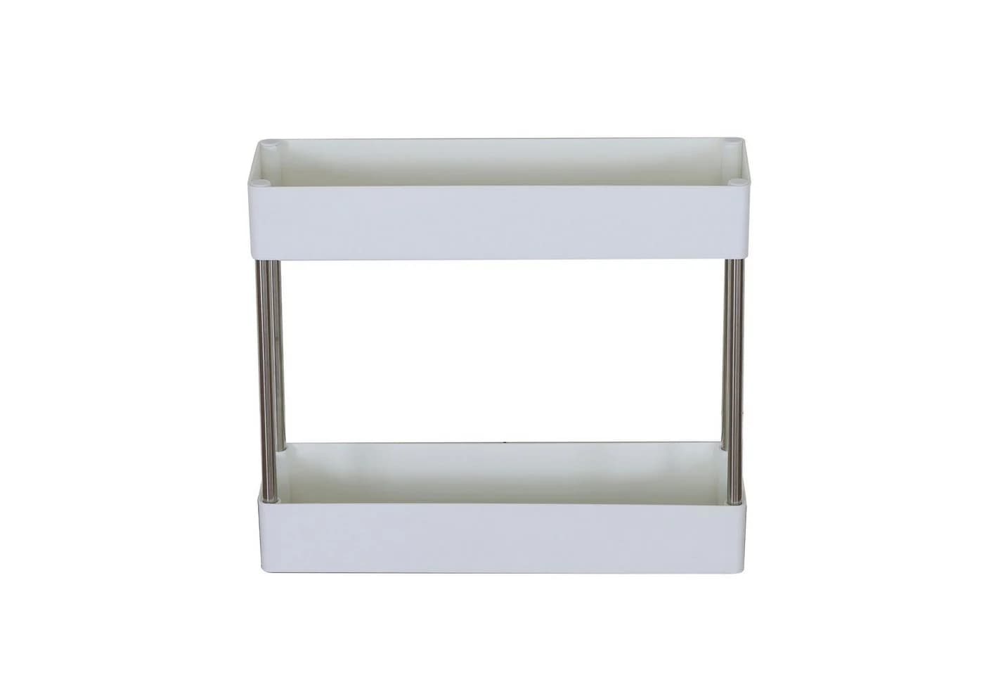 HTI-Living Küchenregal Standregal Weiß 2 Ablagen Modern - Bild 5