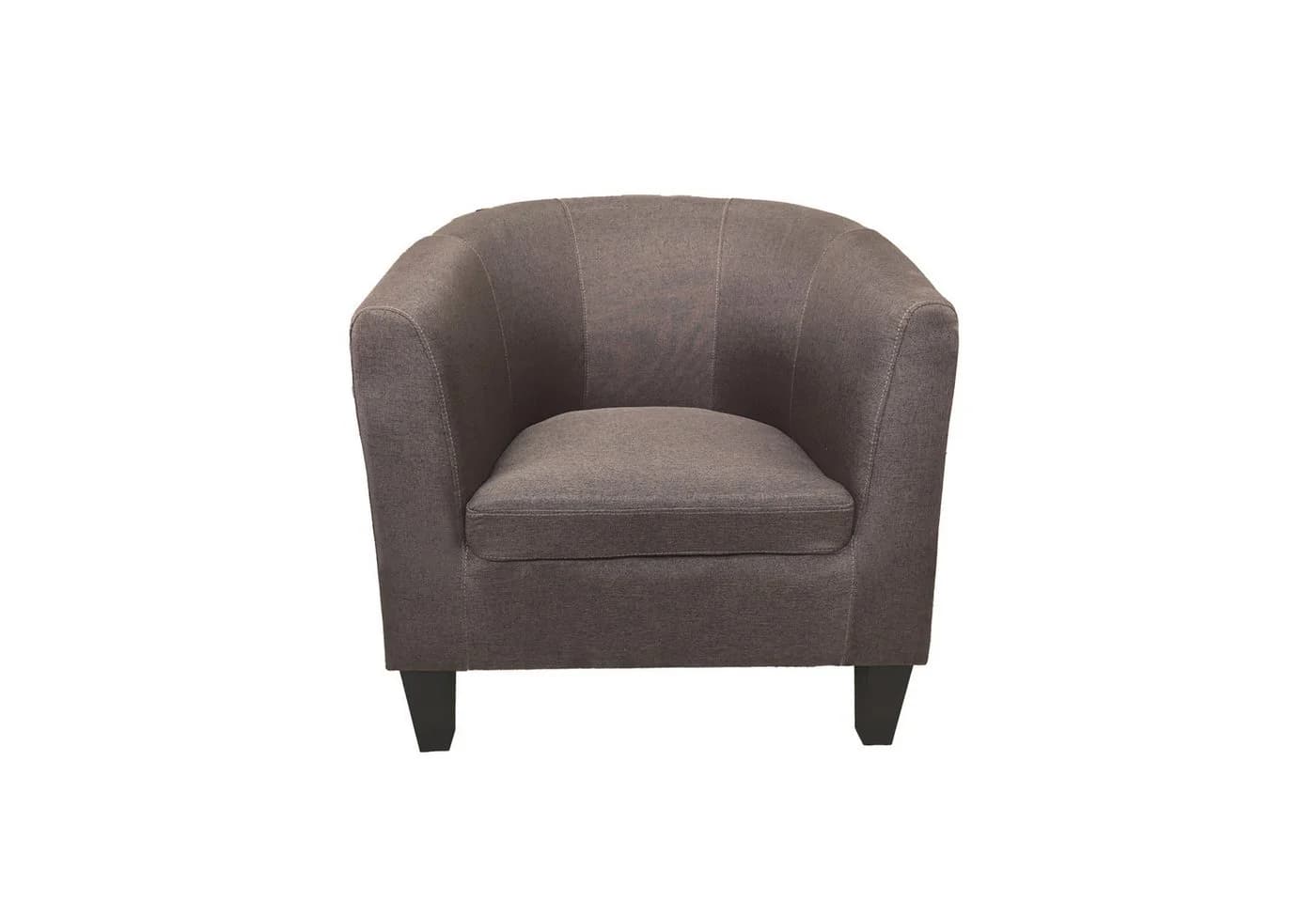 HTI-Living Clubsessel Cadogan Braun Modern - Bild 3