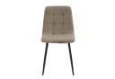 HTI-Living Esszimmerstuhl Mesa Cordstoff Beige mit schwarzen Metallbeinen Bild 3