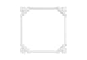 Hexim Zierleiste 2m Weiß HDPS Styropor Stuck Bild 4