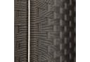 Hexim Raumteiler Paravent 180x180 cm Schwarz-Weiß Gepunktet Bild 4