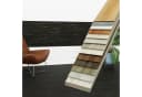 Hexim Vinylboden, Vinyldielen 0,97m² selbstklebend PVC Wandverkleidung Bodenbelag Holzoptik 91x15cm Paneele für Wand & Boden Holzdielen schwarz Bild 2