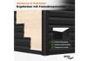 Hexim Fassadenverkleidung Anthrazit PVC-U 24 Paneele Bild 5