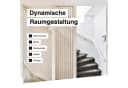 Hexim Lamellenwand Raumteiler Freistehend MDF Saragossa Eiche Bild 3