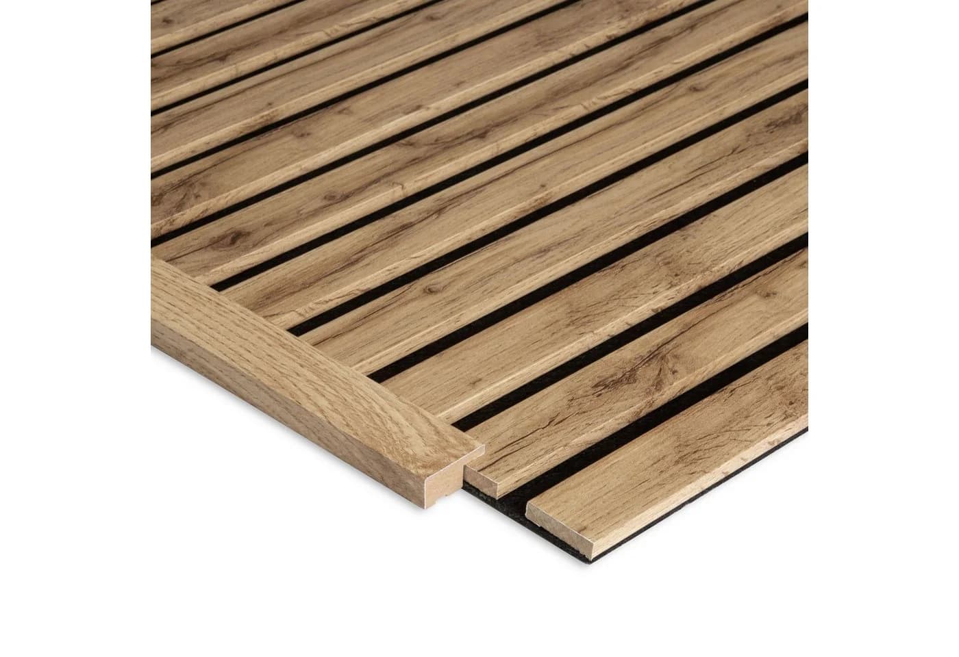 Hexim Abschlussleiste APA08 Pecan für Akustikpaneele - Bild 3