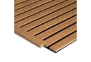 Hexim Abschlussleiste Teak für Akustikpaneele Wanddeko Bild 3
