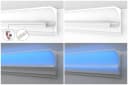 HEXIMO LED Stuckleisten Styropor 1,7 Meter Bild 4