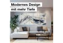 Hexim Wandpaneel Marmoroptik 4er-Set gold Bild 5