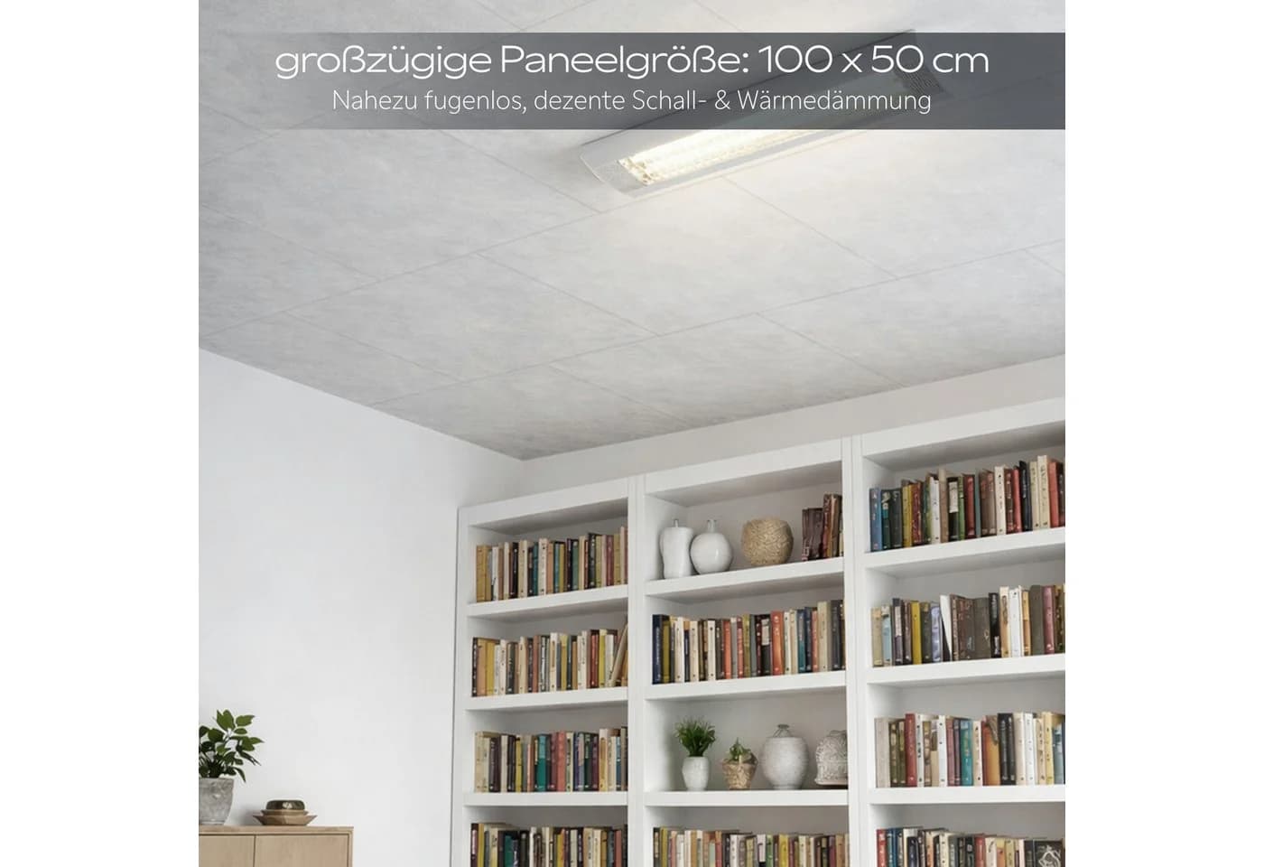 Hexim Wandpaneel Betonoptik XPS 50x100 cm Grau - Bild 3