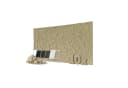 Hexim 3D Wandpaneel Steinoptik Beige PU Wandverkleidung Bild 2