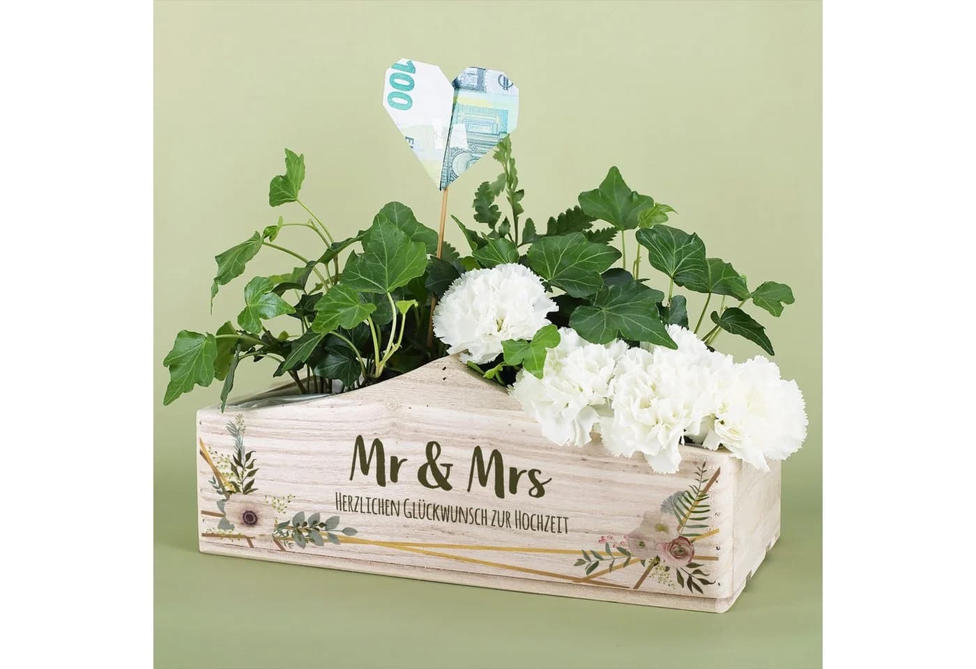 Dekorative Holz-Geschenkbox für Hochzeiten und DIY-Projekte - Bild 4