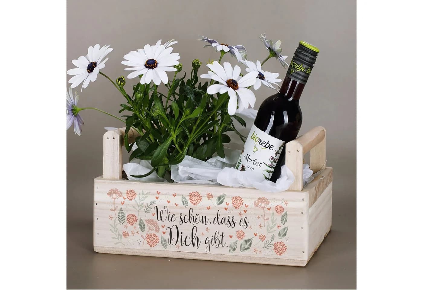 Herz & Heim Geschenkbox Holz Wie schön, dass es Dich gibt - Bild 4