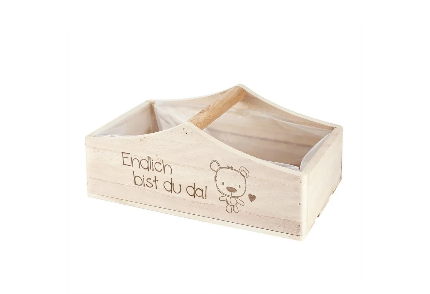 Striefchen Geschenkbox zur Geburt mit Teddy Motiv graviert - Bild 2